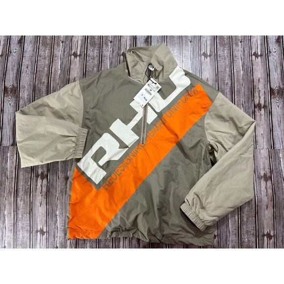 Zara X Rhude half Zip Up Gray Pullover Jacket Size XL NWT